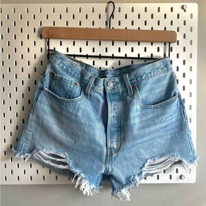 LEVI'S 501 ORIGINAL FIT HIGH RISE WOMEN'S SHORTS